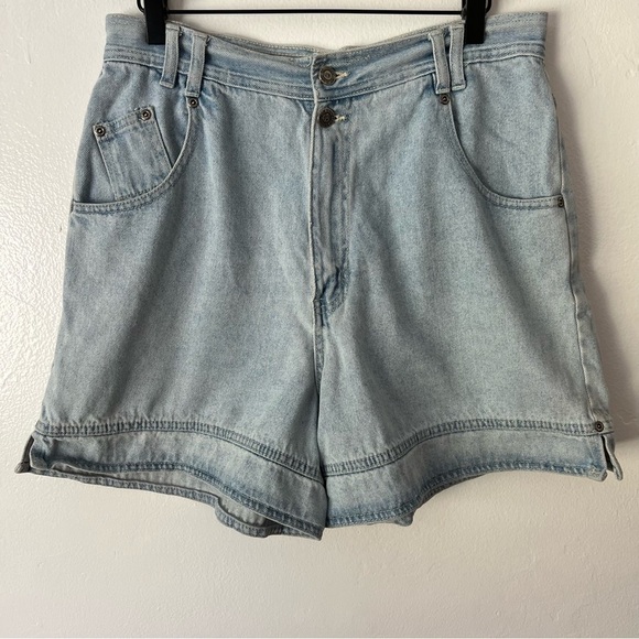No Boundaries Vintage High-rise Cotton Denim Shorts - Picture 1 of 4